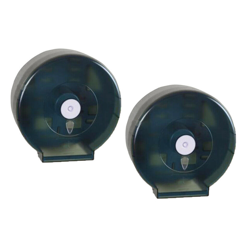 2PC Wall Mounted Toilet Paper Roller Holder Rack Dispenser Waterproof Office