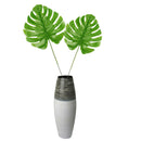 5x Large Artificial Monstera Branch Palm Fern Turtle Leaf Faux Foliage Le D E2T3