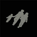 Family to go for a walk Metal Cutting Dies for DIY Scrapbooking Album Cards!E