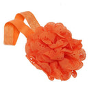 5X(Baby Kids Girls Lace Flower Hairband Headband Dress Up Head band Orange Q7K5)