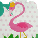 10pcs flamingo invitations cards baby shower happy birthday party invitations LJ