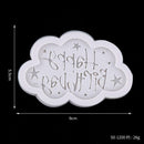 Happy Birthday Cloud Silicone Mold Fondant Cake Chocolate E4Z5 Moul Baking L8R8