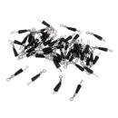50pcs Quick Change Fishing Swivels Clips Pins Fast Link Line Connector