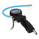 Air Tire 200Psi Pressure Inflator Gauge Chuck Air Compressor Hose with Dial