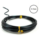 2X(Anodized Aluminum Bonsai Training Wire 5-Size Starter Set-1.0Mm,1.5Mm,2.