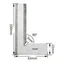 Harden Steel Right Degree Angle Try Square Ruler, Measuring Layout Drawing Tool