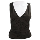 Sexy Women Tank Top Lace Open Back Night Club Camisole Vest Top Black S