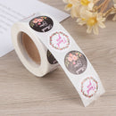 500Pcs/roll Floral Thank You Stickers seal label scrapbooking Xmas New Year Gif@