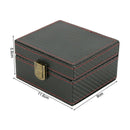 Keyless Car Key Signal Blocker Box Faraday Box Anti Theft Safety Box Leather bs