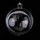 12pcs bonbonniere Ball Transparent Plastic Candy Box for Anniversary Weddin D4M7