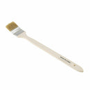 2 inch Wide Wooden Handle Metal Ferrule Faux Bristle Head Radiator Brush