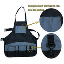 Tool Apron Multifunctional Adjustable Belt Professional Waterproof Oxford C