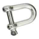 304 SS Dee Shackle D-Ring Anti-rust For Mairne Boat Sailboat Heavy Duty 16MM