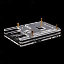 Acrylic Case Shell Cover Enclosure Protector for Raspberry Pi 3 B+ - Black