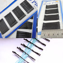 100Pcs Invisible Hair Clips Flat Top Bobby Pins Grips Salon Barrette Black Lots