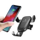 B015 Fast Charge 10W Qi Wireless Charger Gravity Air Vent Car Phone Holder