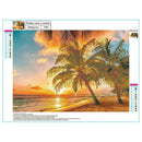 Sunrise Sea 5D DIY Diamond Painting Embroidery Kits Needlework Cross Stitch