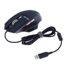 Wired 3800DPI 6 Keys Mechanical E-Sports Gaming Mouse with LED Light