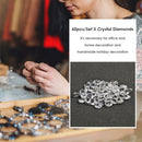 60pcs Crystal Diamond Glass Craft DIY Manicure Drill Wedding Party Decor