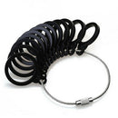 Ring Size Diameter Plastic Finger Ring Sizes Mandrel Stick Gauge Jewelery T
