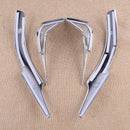 Chrome Rearview Mirror Pillar Moulding Trim Fit For Jeep Compass 2017 2018