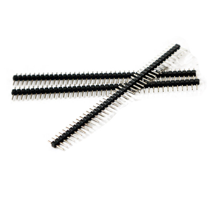 10Pcs 40 Pin 1x40 Male 2.54mm Breakable Single Row Pin Header Connector&kTSAU Nw