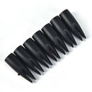 30PCS 8mm Archery Arrow Nocks Plastic Tails For Wood Bamboo Shaft Bow & HuntinTE