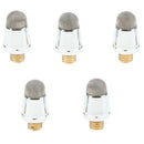 5pcs Replacement Fiber Stylus Tip 6.0mm Precision Disc Tips For Capacitive