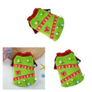 Pet Christmas Clothes Pet New Year Apparel Costume Party Decor Clothes S