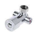 G1/2" Hot & Cold Water Mixing Valve Thermostatic Mixer Two In & One Out New