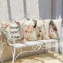 Set of 4 Bohemian Style Decorative Throw Pillow Covers 18 x 18 Inch for Sof O4O5