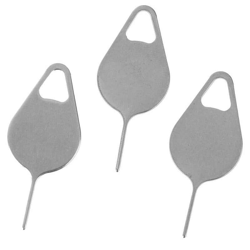 3pcs/set Sim Card Tray Removal Eject Pin Key Tool Stainless Needle for Phone OZ