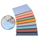 Cotton Fabric Apparel 9.84 Inch Solid Per Yard Squares Bundle for DIY Patchwork