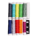 Portable Home Travel Sewing Kits Box Needle Threads Scissors Buttons Tape