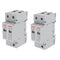2x AC 220V 2P 20KA-40KA SPD Home Office Security Surge Protector Devices