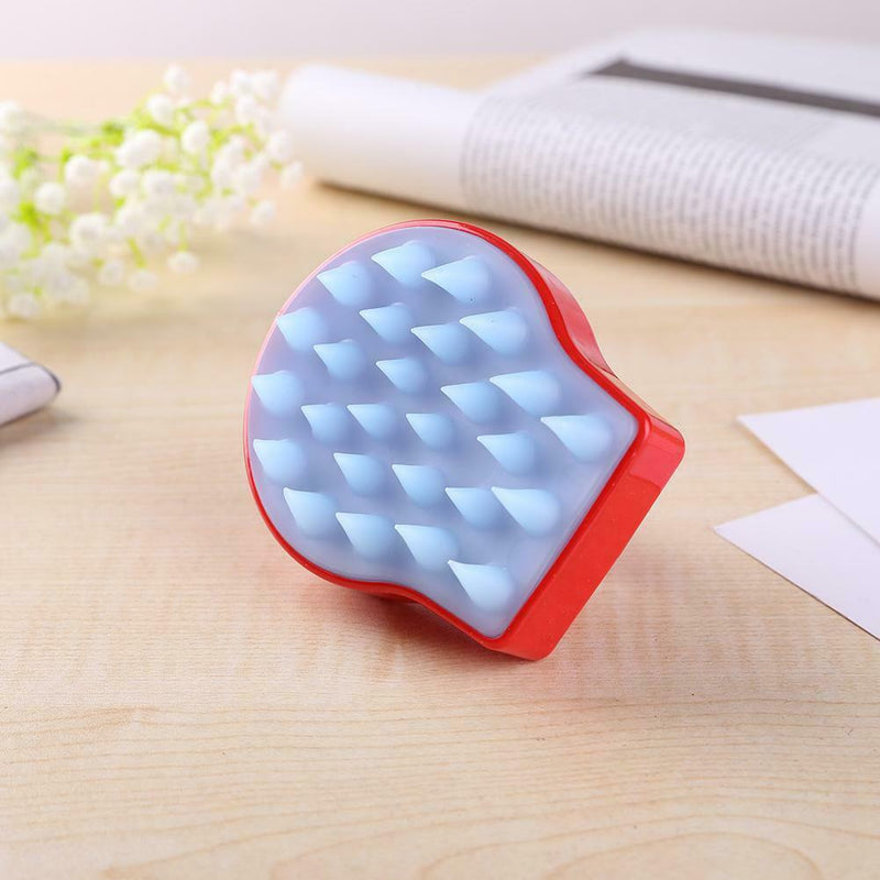 Silicone Teeth Scalp Massage Brushes Hair Washing Comb Body Bath Brush Prop
