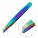 Tweezer Stainless Steel Slant Tip Hair Remover Cosmetic Eyebrow Clip Beauty