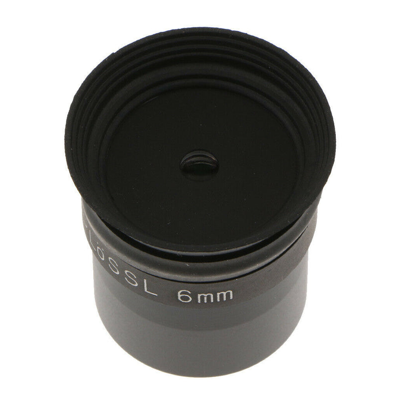 1.25inch/31.75mm Fully Multicoated Telescope Eyepiece Set Plossl Lens 6mm Short