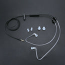 Anti-Radiation Earphone earpiece 3.5mm air Acoustic Tube Stereo earphone wi