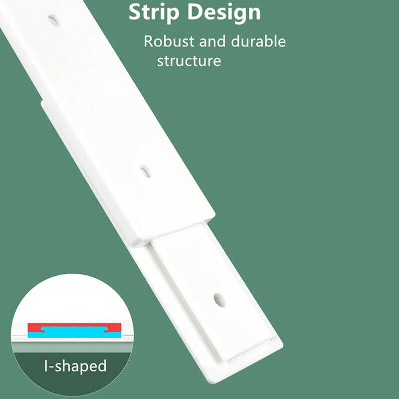 Self-Adhesive Power Strip Holder Fixator-Wall-Mounted Socket Cable OZ