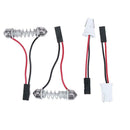 RGB T10 ba9s 15SMD-5050 Car Dome Light Interior Light with Remote Control