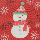 20pcs/Set Snowman Printing Napkins Xmas Napkins Christmas Napkins Party de- 3C