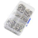 110 Piece High Pressure A/C Valve Core Schrader Valves Air Conditioning Tool