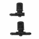 2Pcs Windscreen Washer Fan Spray Jets For Buick Opel Function Water Nozzle New