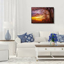 5D DIY Full Drill Diamond Painting Forest Sunset Cross Stitch Embroidery