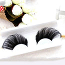 1 Pair Art Thick Professional Party Stage Winged Extra Long False Eyelash