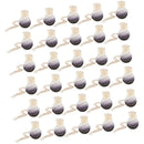 30x Transparent Perfume Bottle Dispenser 10ml for Car Office Decor Ball