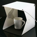 Portable 20x20cm Mini Folding Lightbox LED Studio Softbox for DSLR Camera