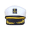 Skipper Ship Sailor Navy Yacht Military Captain Nautical Hat Cap Costume  LJ