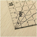 30x15cm Quilting Sewing Patchwork Foot Aligned Ruler Grid Tailor Craft Scal
